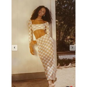 Frankie’s Bikinis Opal Terry Midi Skirt